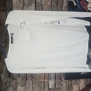 Ella Rafaella Ribbed Top sz L